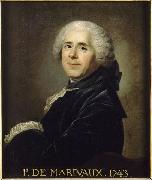 Jean Baptiste van Loo Portrait of Pierre Carlet de Chamblain de Marivaux USA oil painting artist